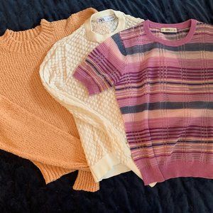 Zara Sweater Lot